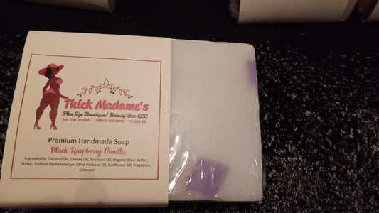 Black Raspberry Vanilla Bar Soap